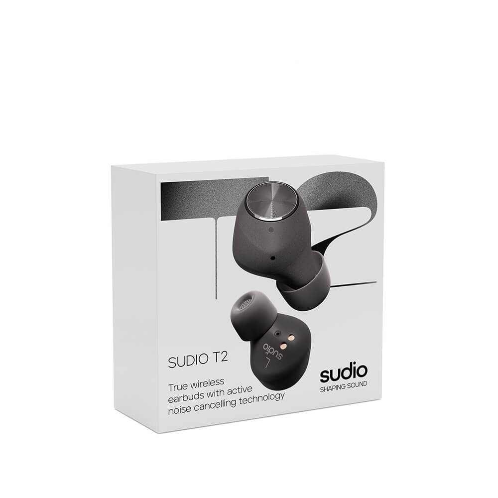 Sudio T2 True Wireless In-Ear Hrlurar Svart