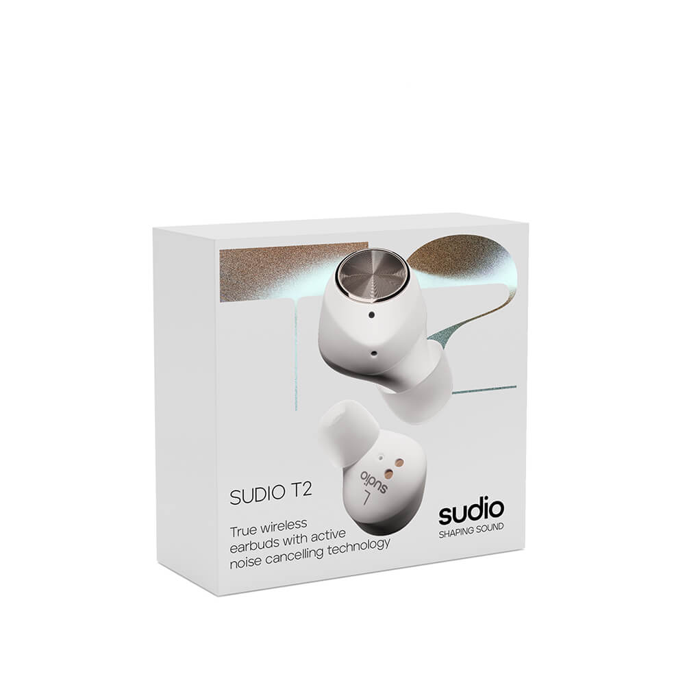 Sudio T2 True Wireless In-Ear Hrlurar Vit