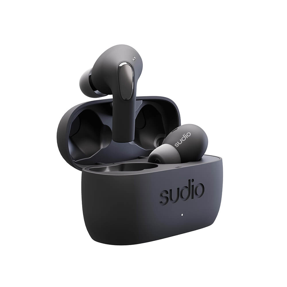 Sudio Hrlur In-Ear E2 True Wireless ANC Svart