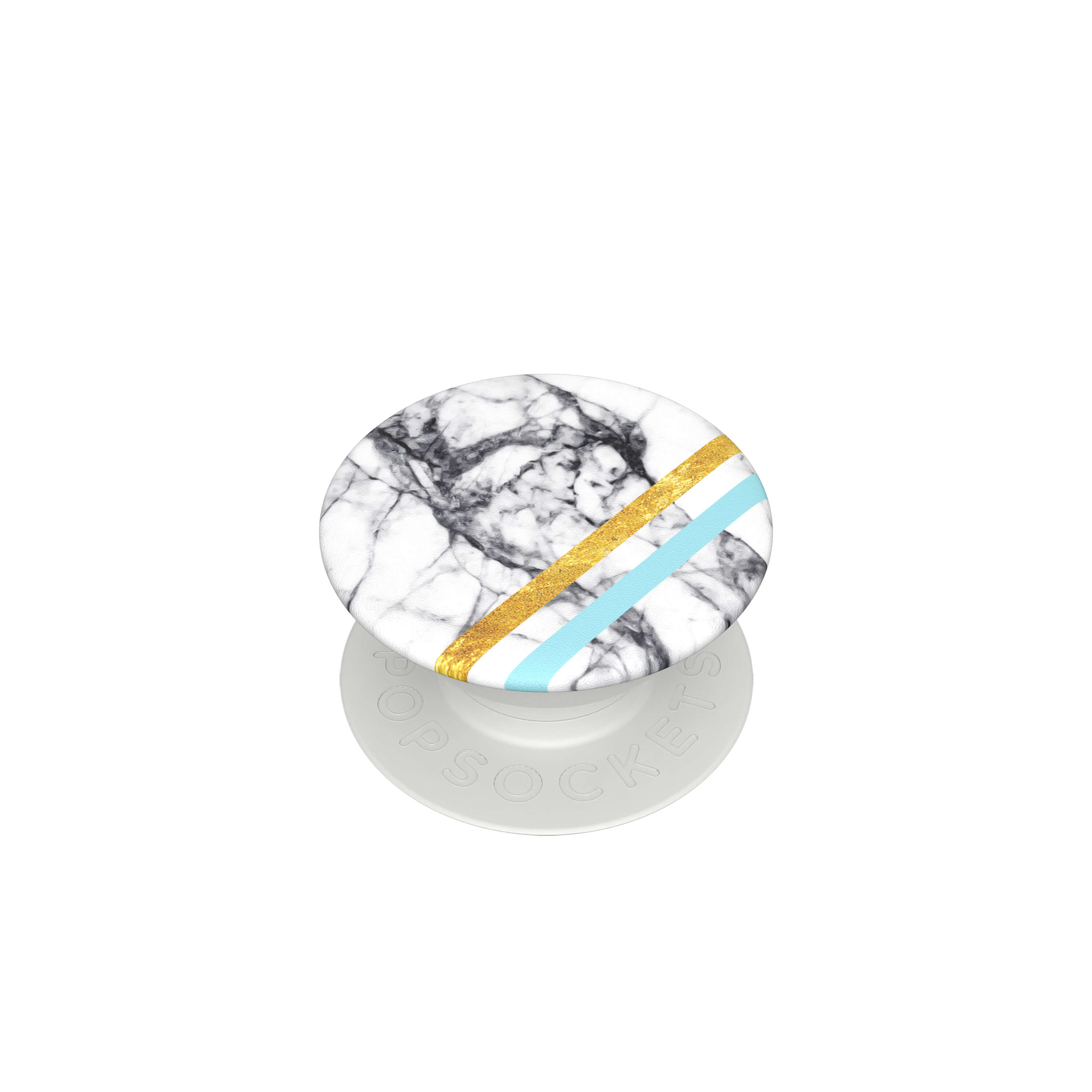 PopSockets 3-PACK Avtagbara MINI Grip White Marble Glam