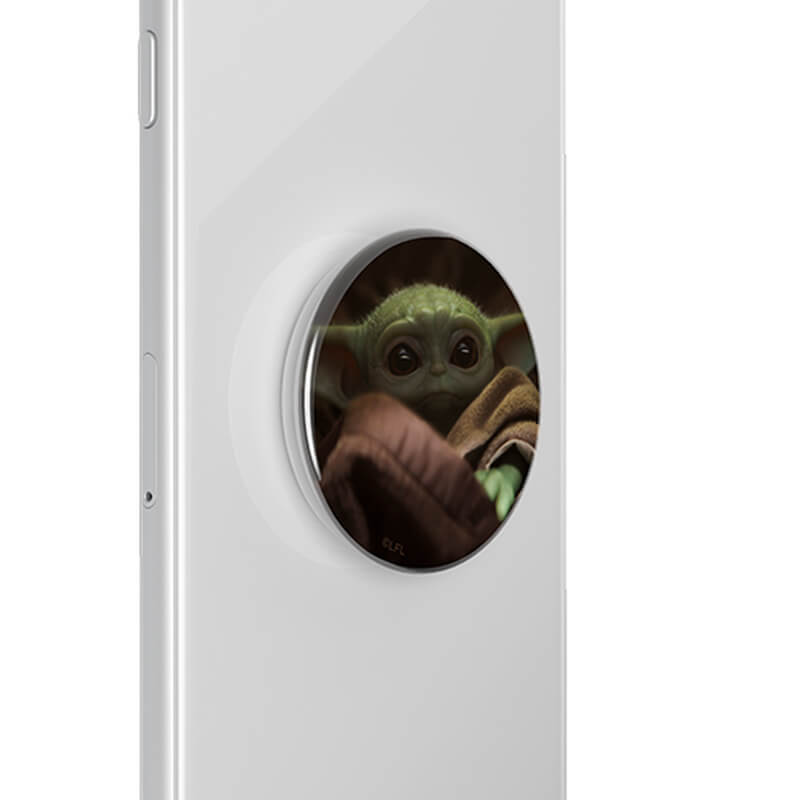 PopSockets Avtagbart Grip med Stllfunktion Premium Star Wars Baby Yoda