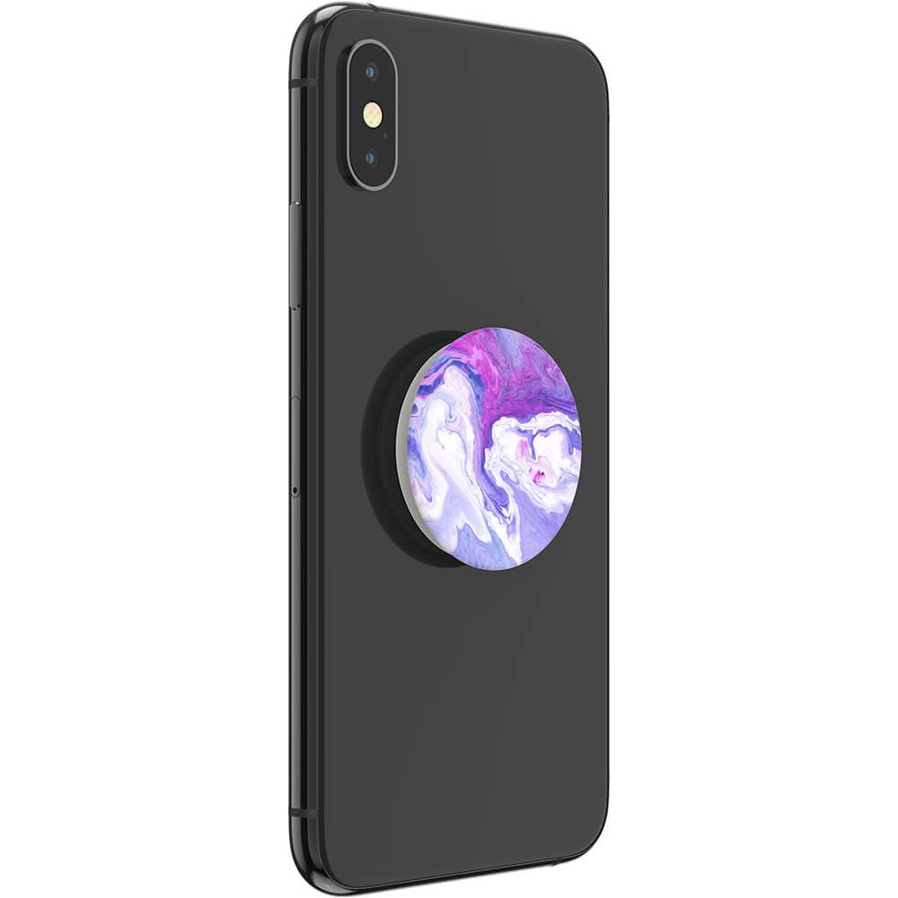 PopSockets Avtagbart Grip med Ställfunktion Lavender Flow