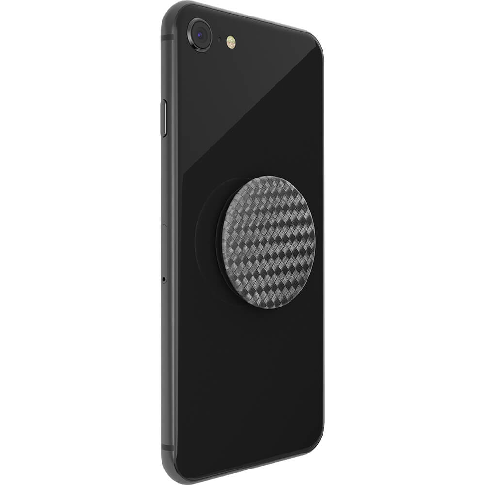 PopSockets Avtagbart Grip med Ställfunktion Carbonite Weave