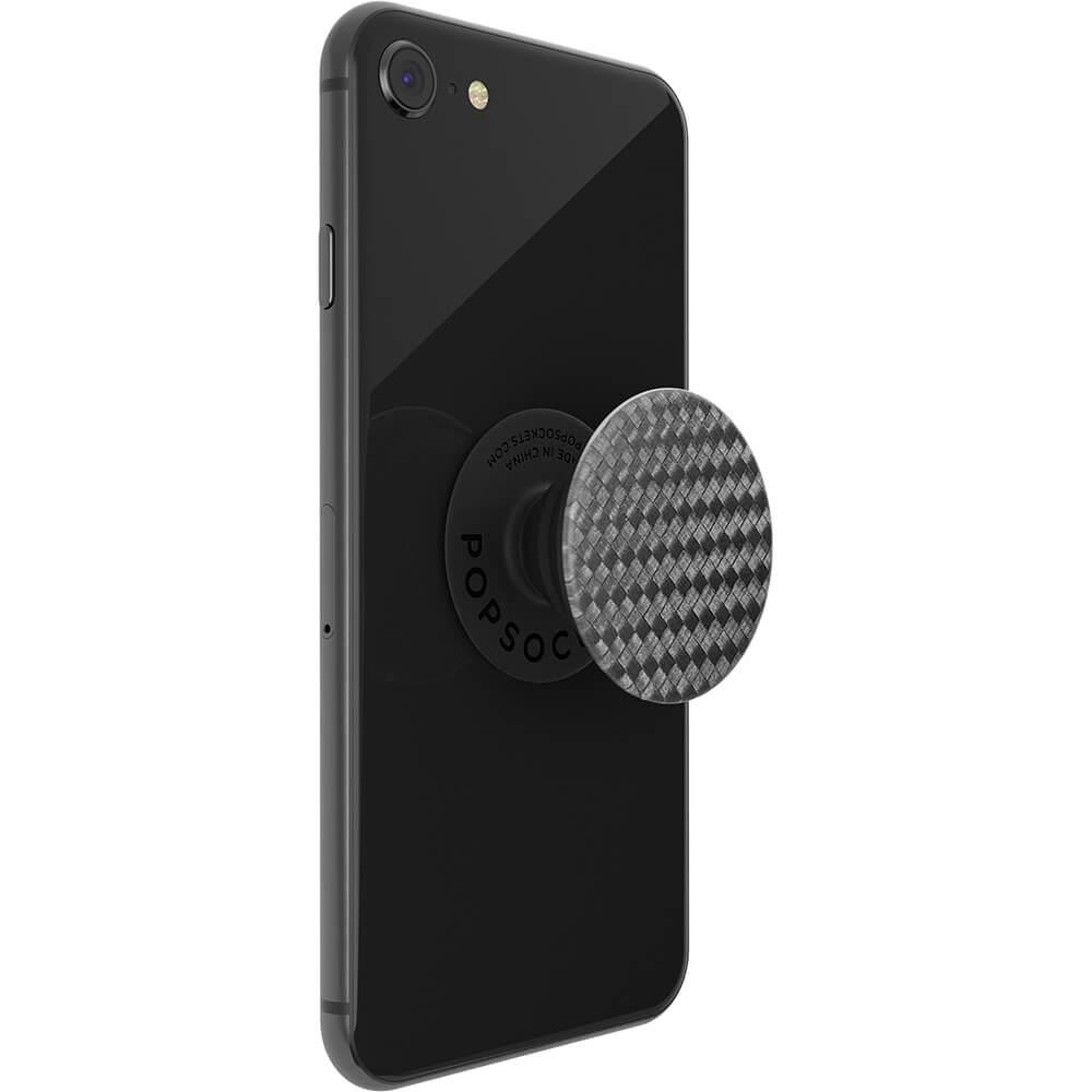 PopSockets Avtagbart Grip med Ställfunktion Carbonite Weave