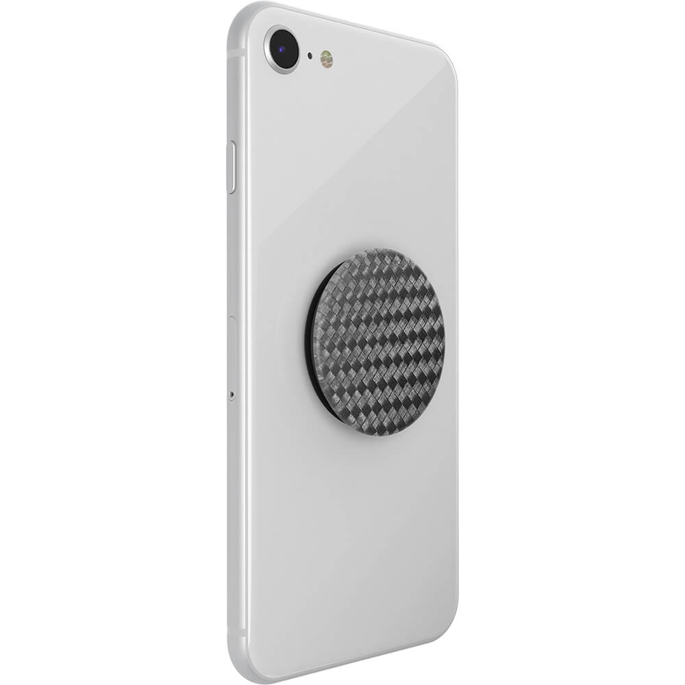 PopSockets Avtagbart Grip med Ställfunktion Carbonite Weave