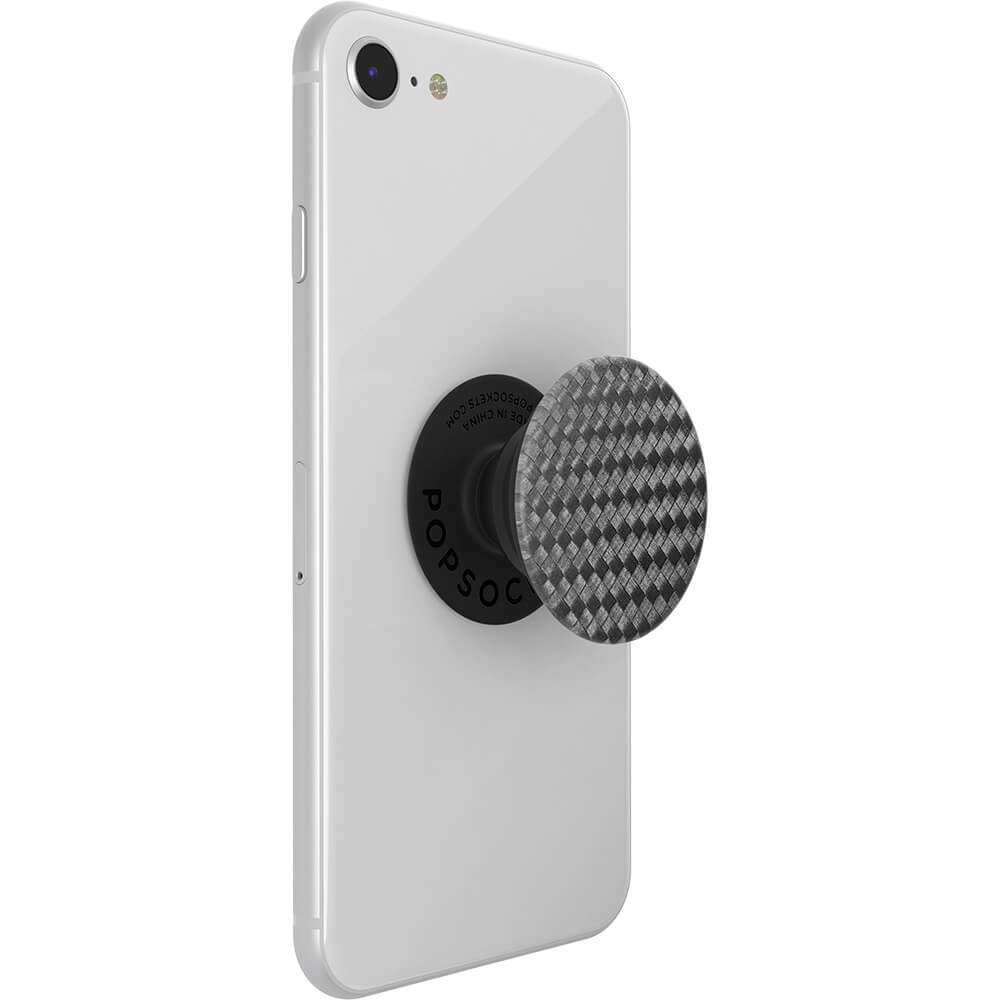 PopSockets Avtagbart Grip med Ställfunktion Carbonite Weave