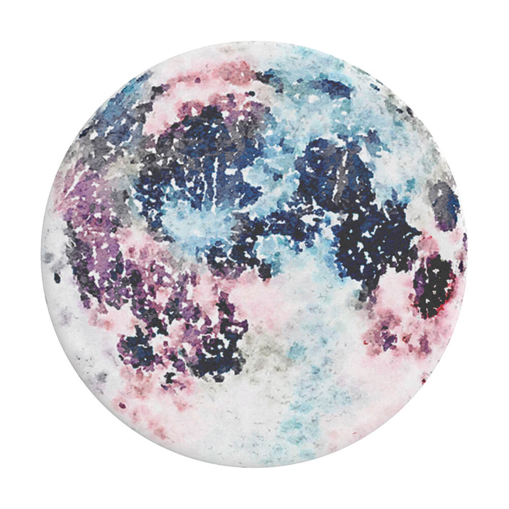 PopSockets Avtagbart Grip med Ställfunktion Pink Moon