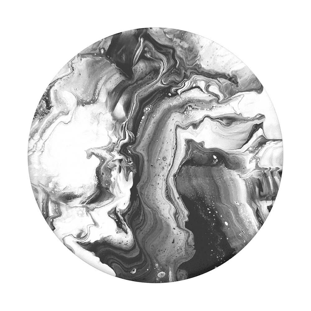 PopSockets Avtagbart Grip med Stllfunktion Ghost Marble