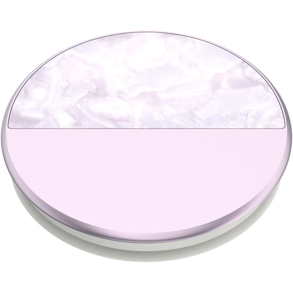 PopSockets Avtagbart Grip med Ställfunktion LUXE Glam Inlay Acetate Lilac