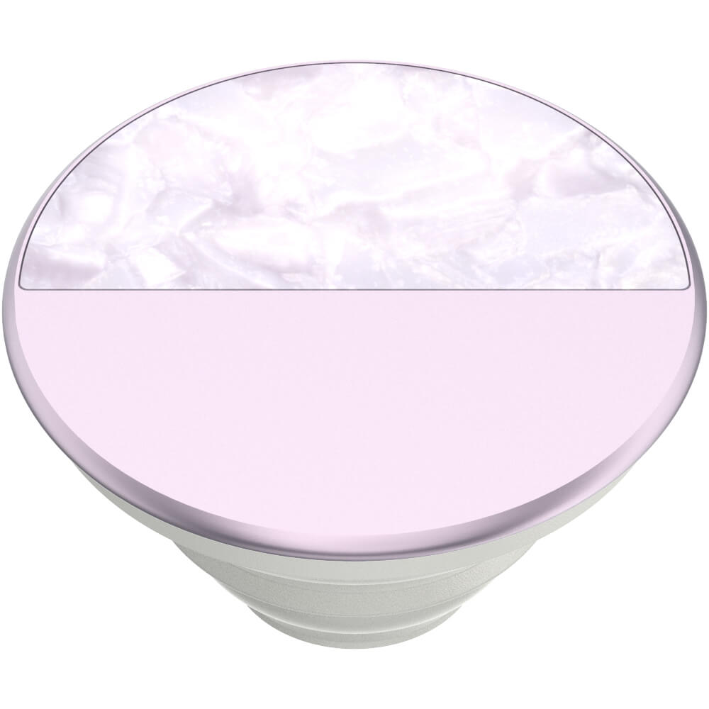 PopSockets Avtagbart Grip med Ställfunktion LUXE Glam Inlay Acetate Lilac