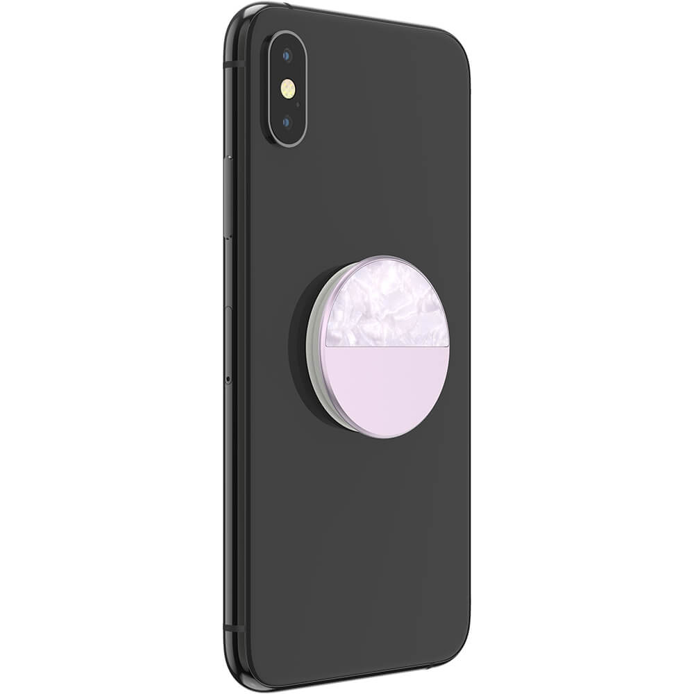 PopSockets Avtagbart Grip med Ställfunktion LUXE Glam Inlay Acetate Lilac