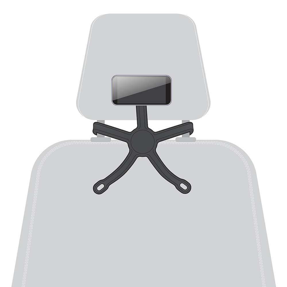 PopSockets PopMount 2 Flex Universal hållare för Stolpe/Bord/Bil mm Svart