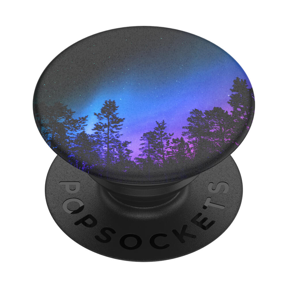 PopSockets Avtagbart Grip med Ställfunktion Aurora Woods