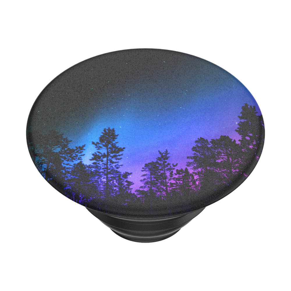 PopSockets Avtagbart Grip med Ställfunktion Aurora Woods