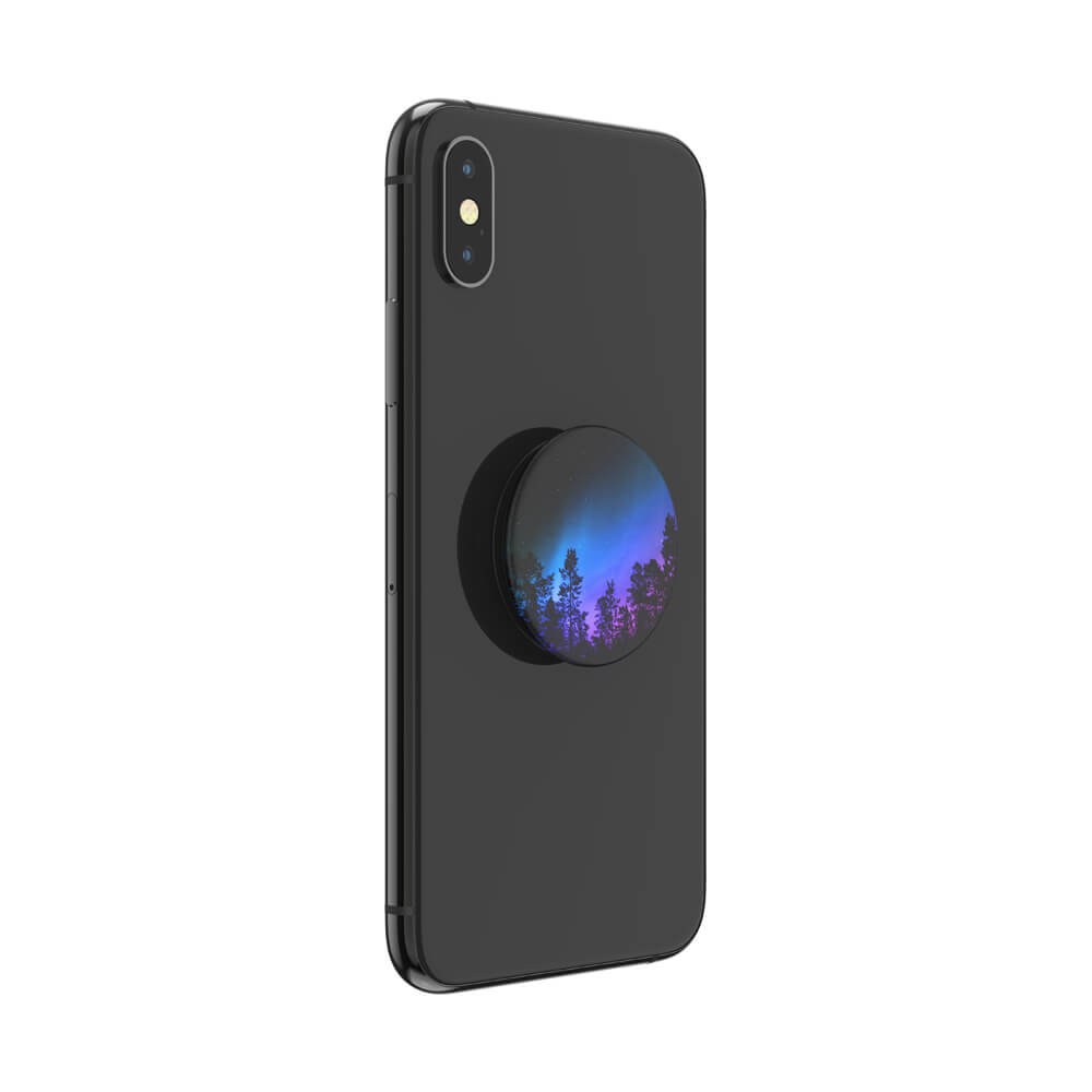 PopSockets Avtagbart Grip med Ställfunktion Aurora Woods