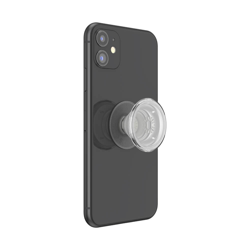 PopSockets Avtagbart Grip med Ställfunktion Clear