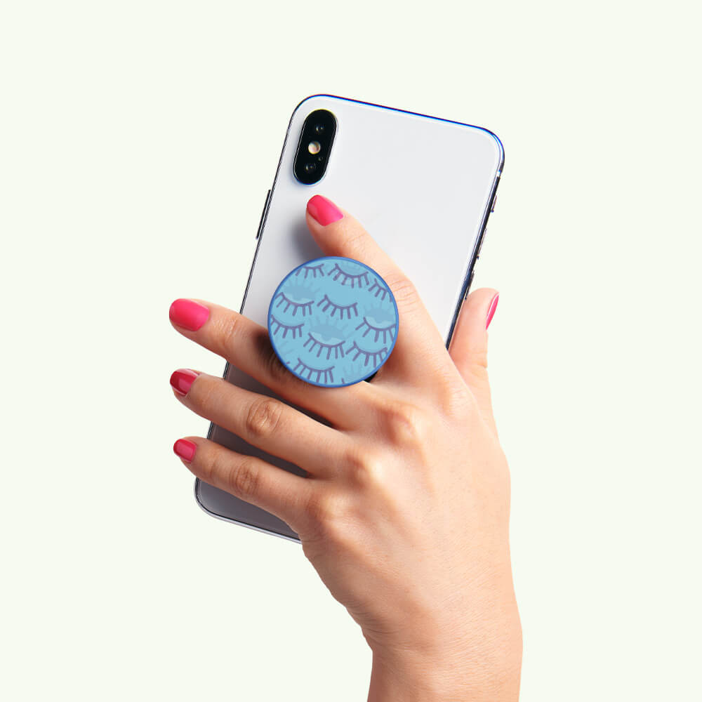 PopSockets Avtagbart Grip med Ställfunktion Premium Lenticular Wink