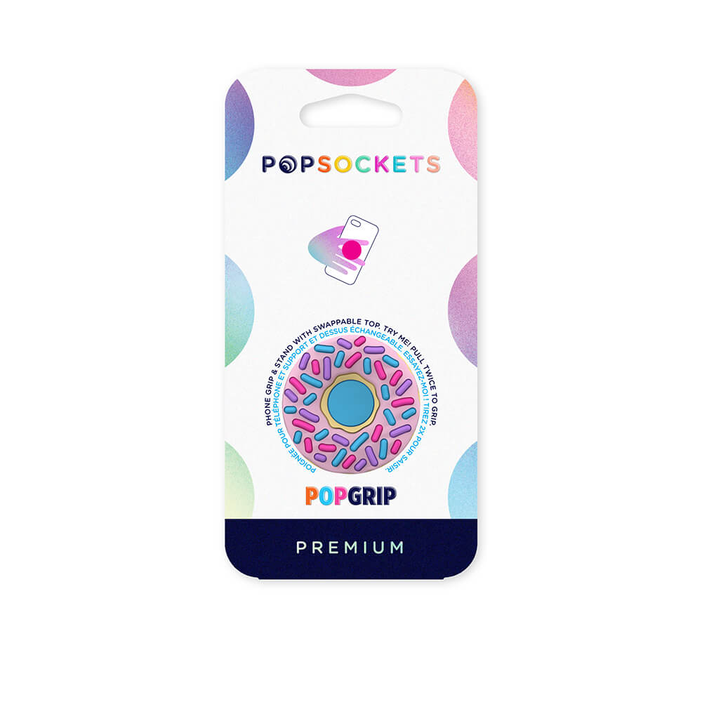 PopSockets Avtagbart Grip med Ställfunktion Premium PopOuts D'ohnut