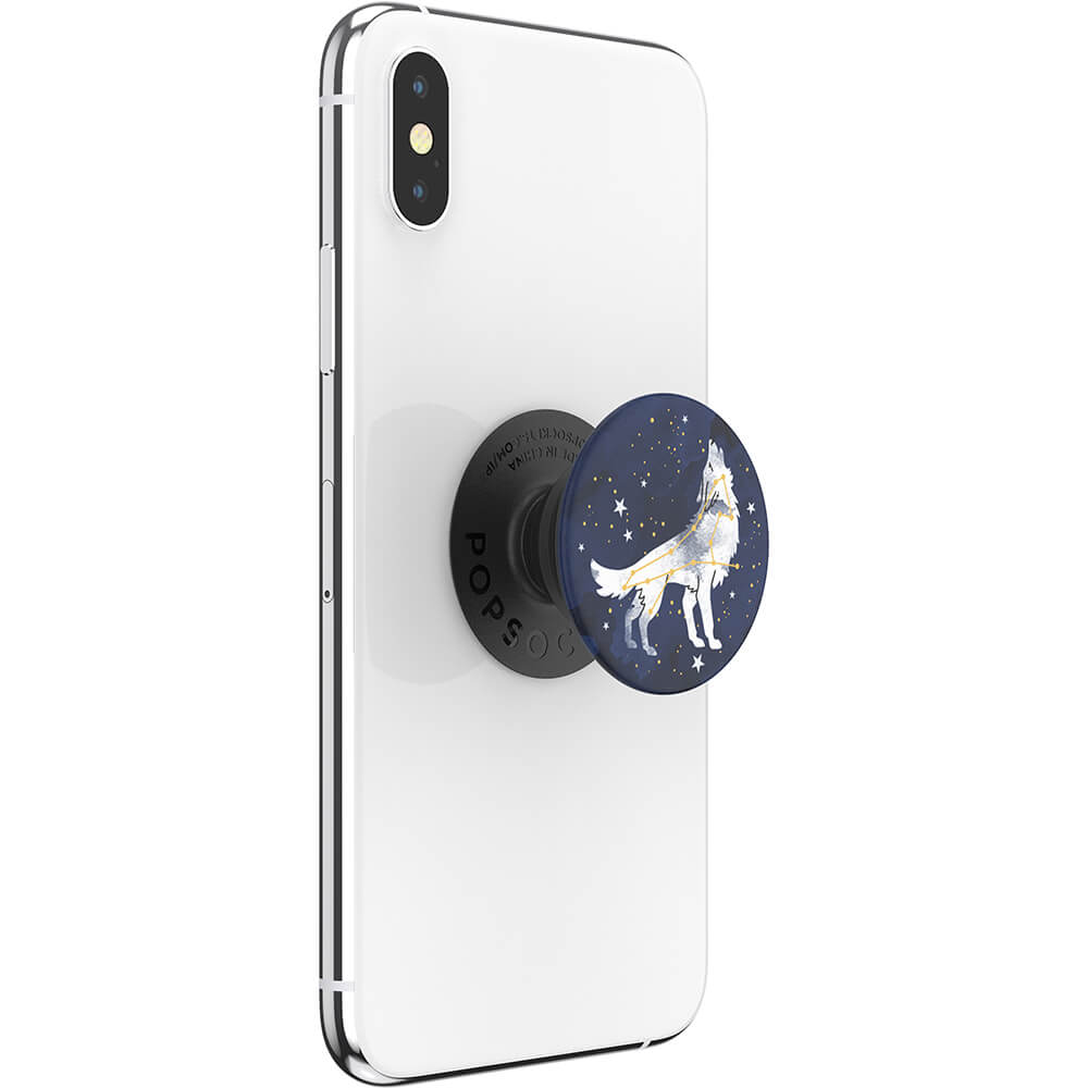 PopSockets Avtagbart Grip med Ställfunktion Sirius Wolf