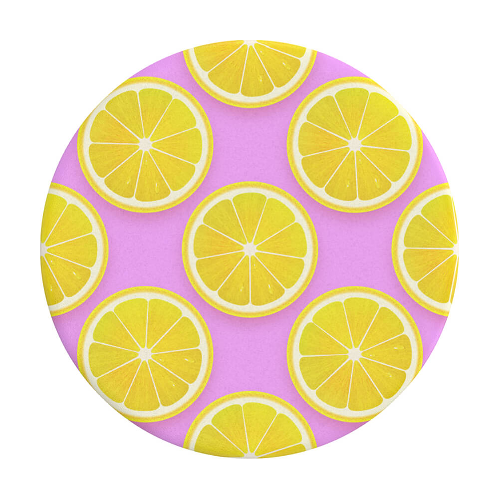 PopSockets Avtagbart Grip med Stllfunktion Pink Lemonade Slices