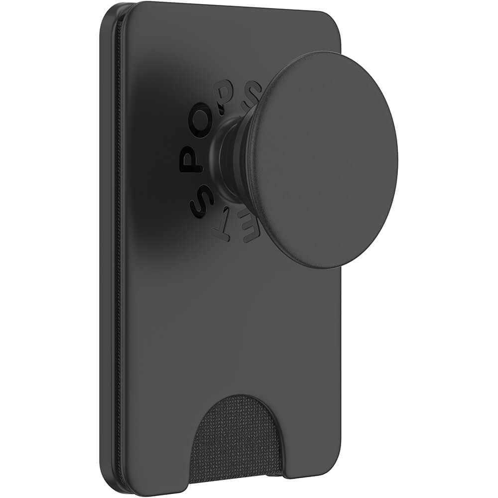 PopSockets PopWallet+ för Magsafe med Grip Svart