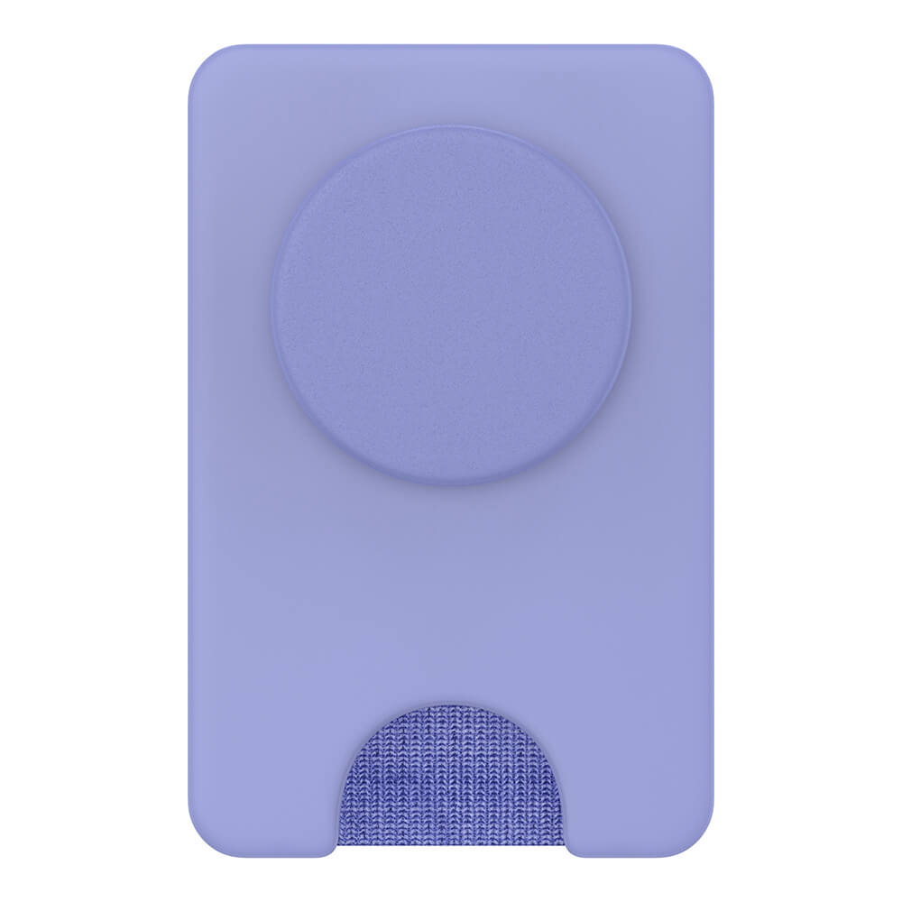 PopSockets PopWallet+ för Magsafe med Grip Deep Periwinkle Lila