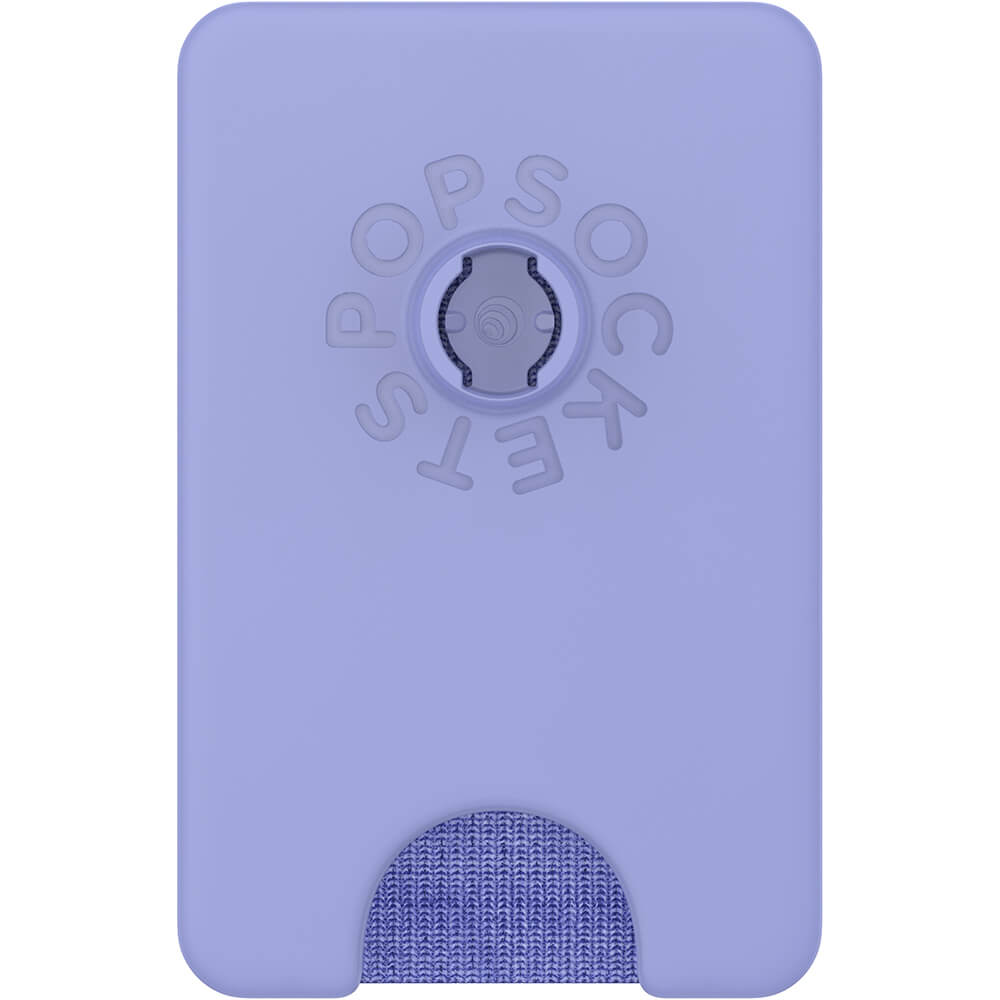 PopSockets PopWallet+ för Magsafe med Grip Deep Periwinkle Lila