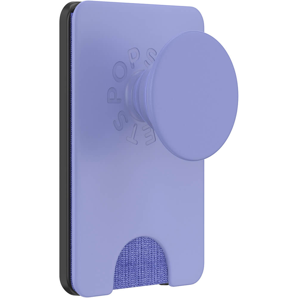 PopSockets PopWallet+ för Magsafe med Grip Deep Periwinkle Lila