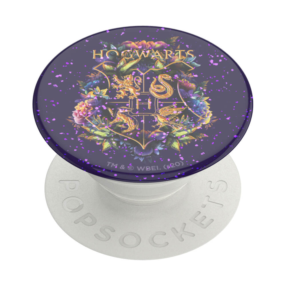 PopSockets PopGrip Glitter Hogwarts Floral