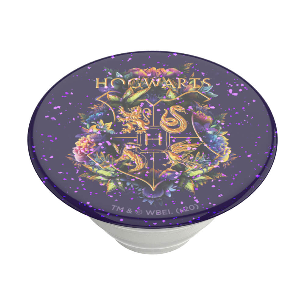 PopSockets PopGrip Glitter Hogwarts Floral