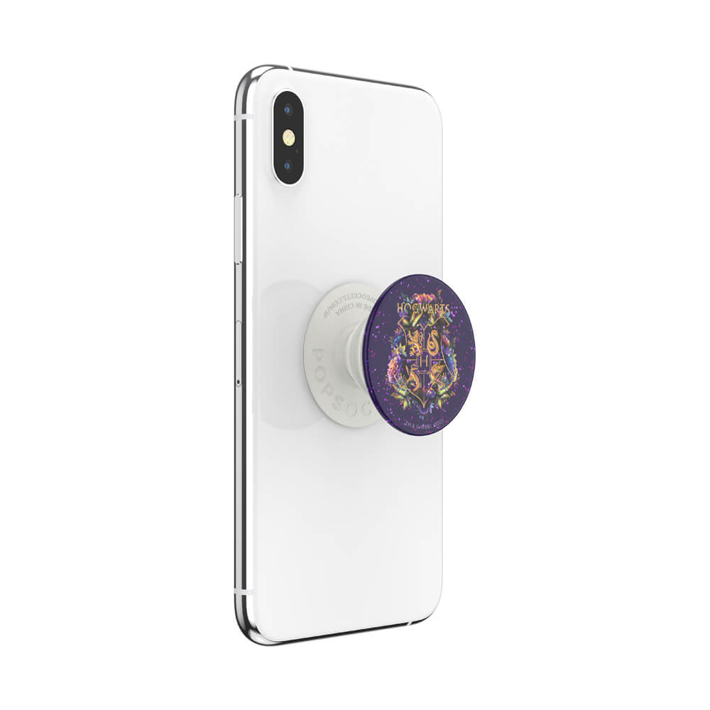 PopSockets PopGrip Glitter Hogwarts Floral