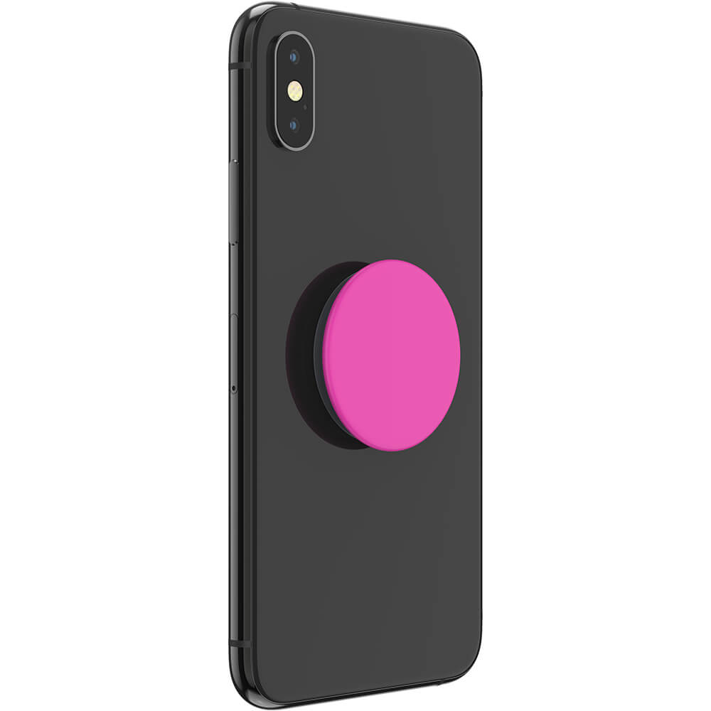 PopSockets Basic Grip Med Ställfunktion Magenta