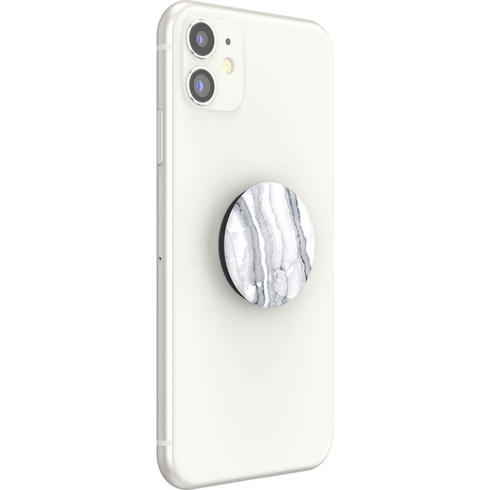 PopSockets Basic Grip Vit Granit