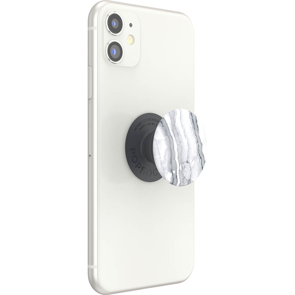 PopSockets Basic Grip Vit Granit