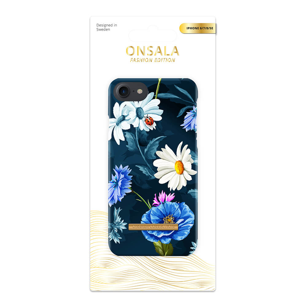 ONSALA iPhone 6/7/8/SE Mobilskal Shine Poppy Chamomile