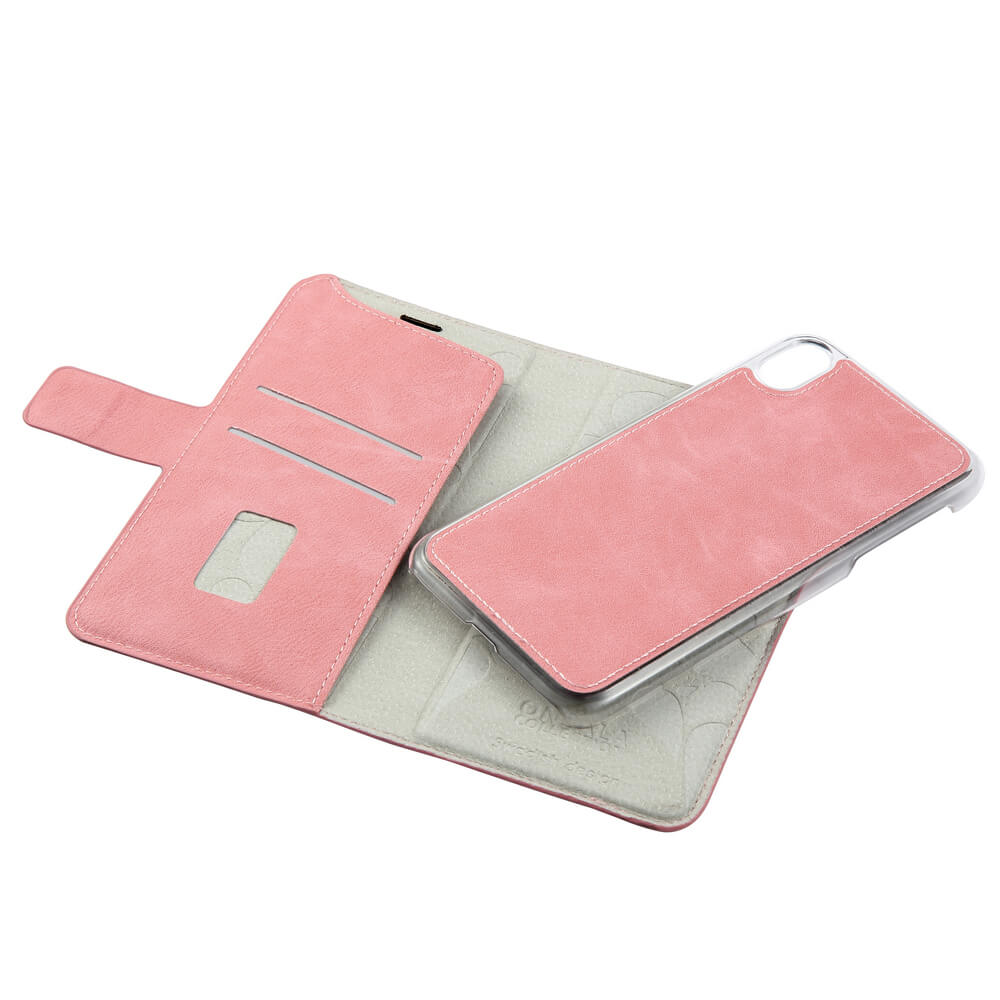 ONSALA iPhone XR 2in1 Magnet Fodral / Skal Dusty Pink