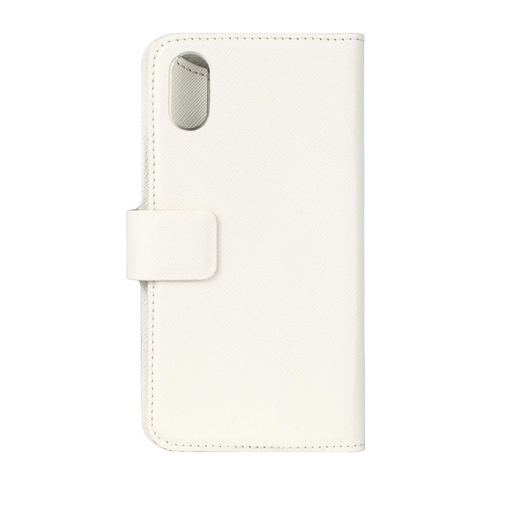 ONSALA iPhone X / XS 2in1 Magnet Fodral / Skal Saffiano White