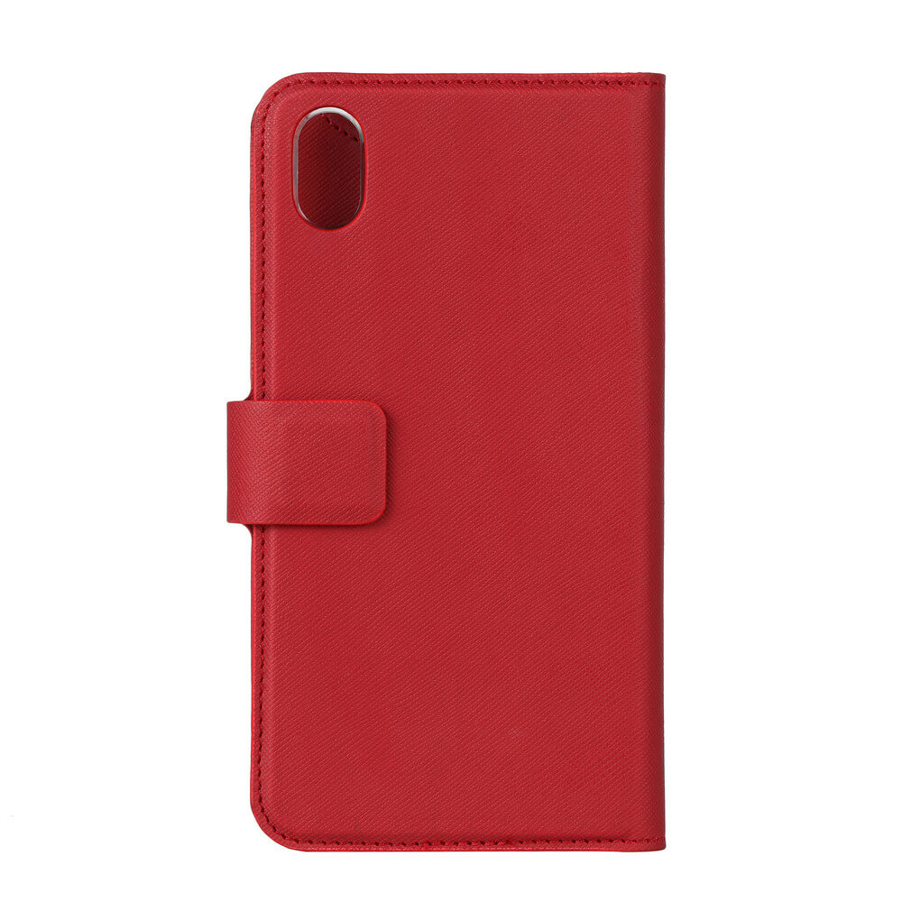 ONSALA iPhone X / XS 2in1 Magnet Fodral / Skal Saffiano Red