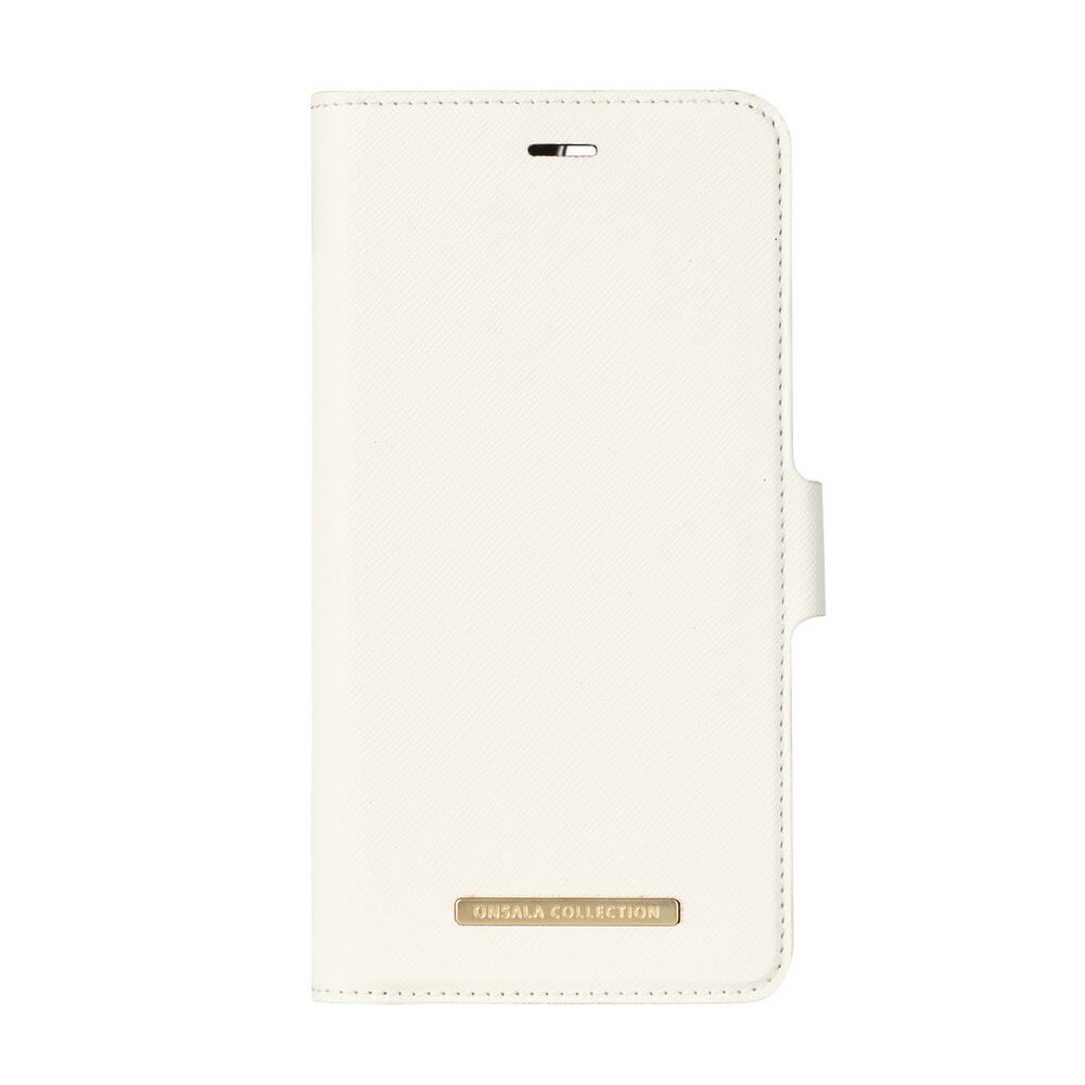 ONSALA iPhone 6/7/8 Plus 2in1 Magnet Fodral / Skal Saffiano White