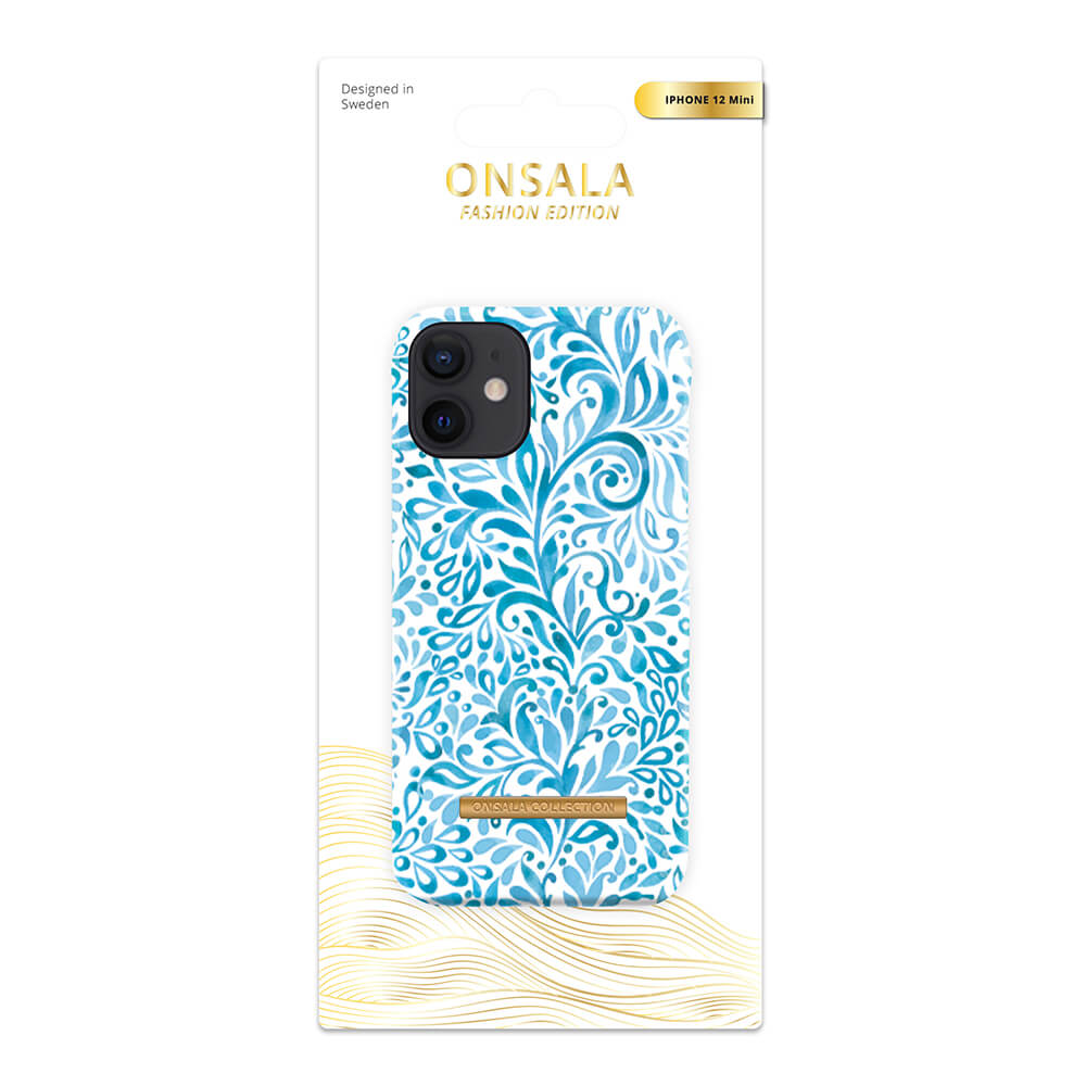 ONSALA iPhone 12 Mini Mobilskal Soft Flow Ornament