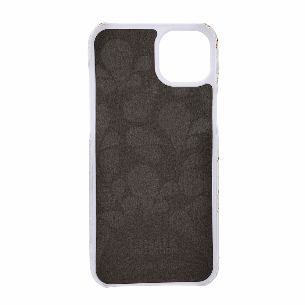 ONSALA iPhone 15 Plus Mobilskal MagSafe Marmor White Rhino