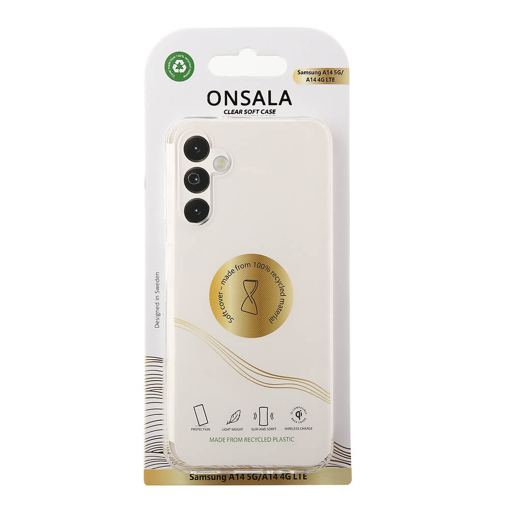 ONSALA Galaxy A14 5G/4G Skal TPU Transparent
