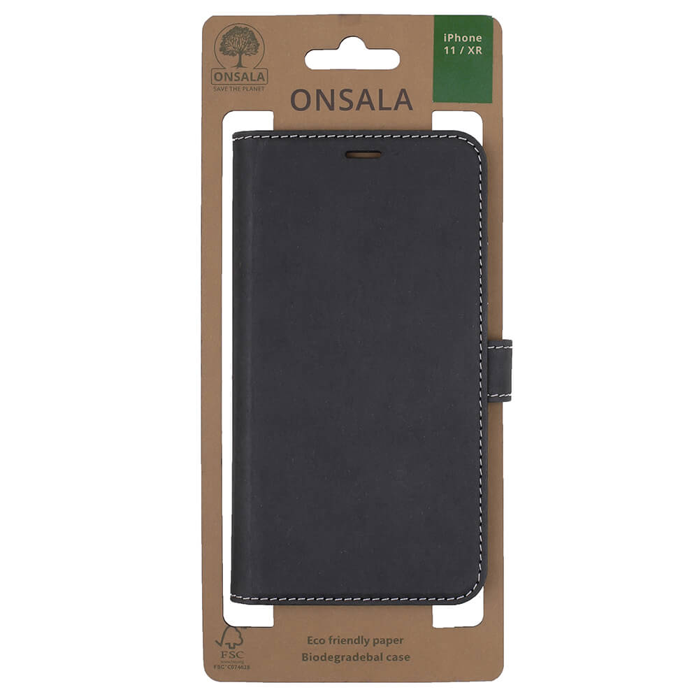 ONSALA iPhone 11 / XR Fodral ECO Svart
