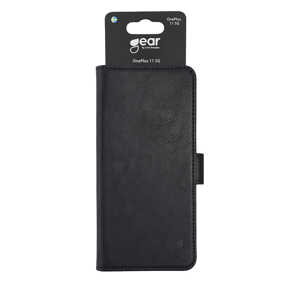 GEAR OnePlus 11 5G Mobilfodral Lder Svart