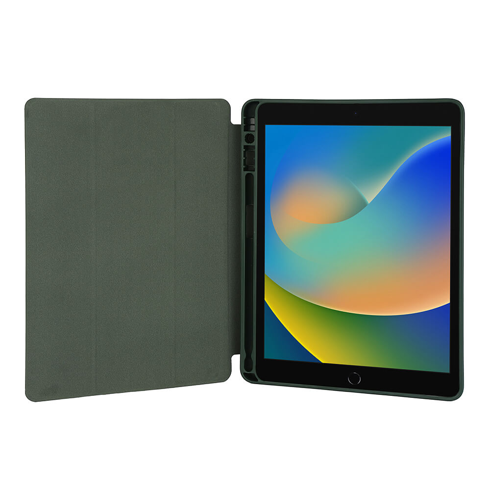 GEAR iPad 10.2 19/20/21 / Air 10.5 Fodral Soft Touch Grn