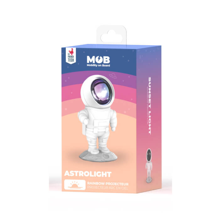 MOB Projektor Astrolight Blue Rainbow Vit