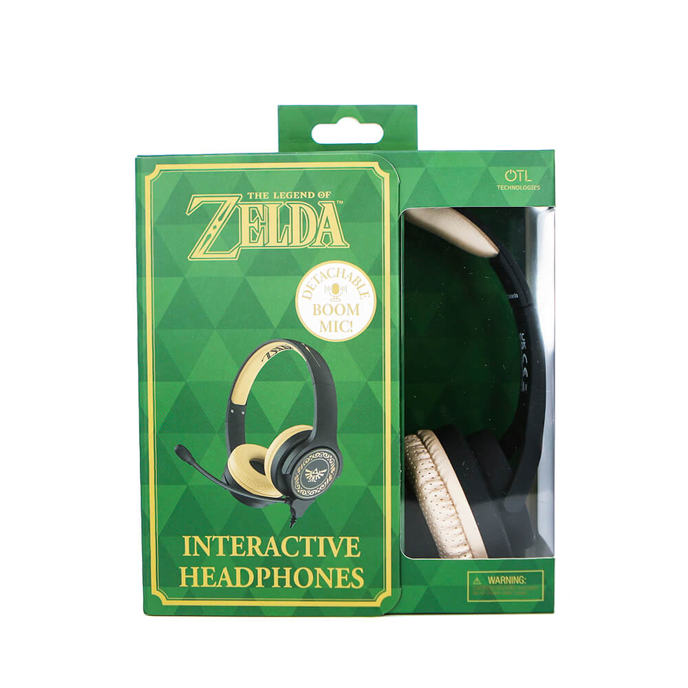Zelda Interaktiv Hrlur/Headset On-Ear Bom-Mikrofon