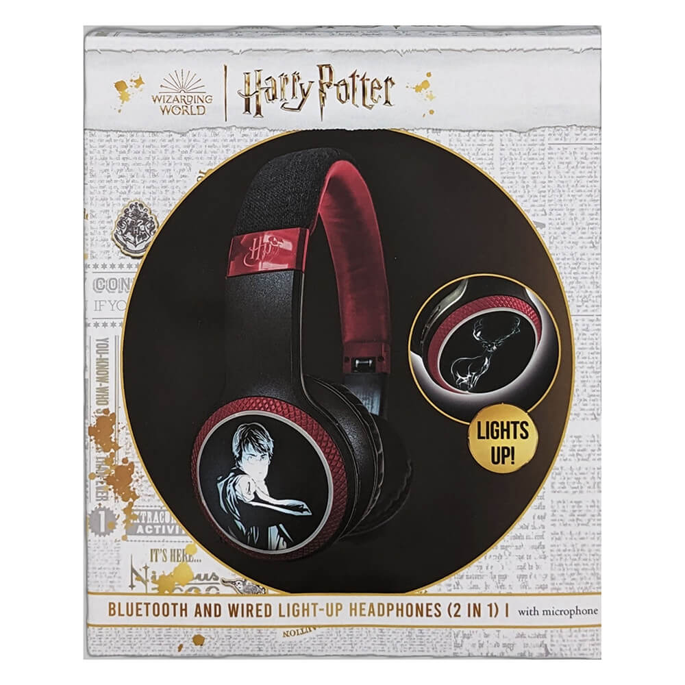Harry Potter LED Trdlsa On-Ear Hrlurar