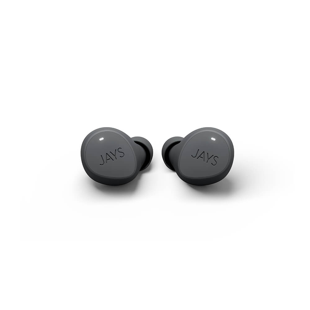 Jays Hörlur m-Five TWS Trådlös In-Ear Grå