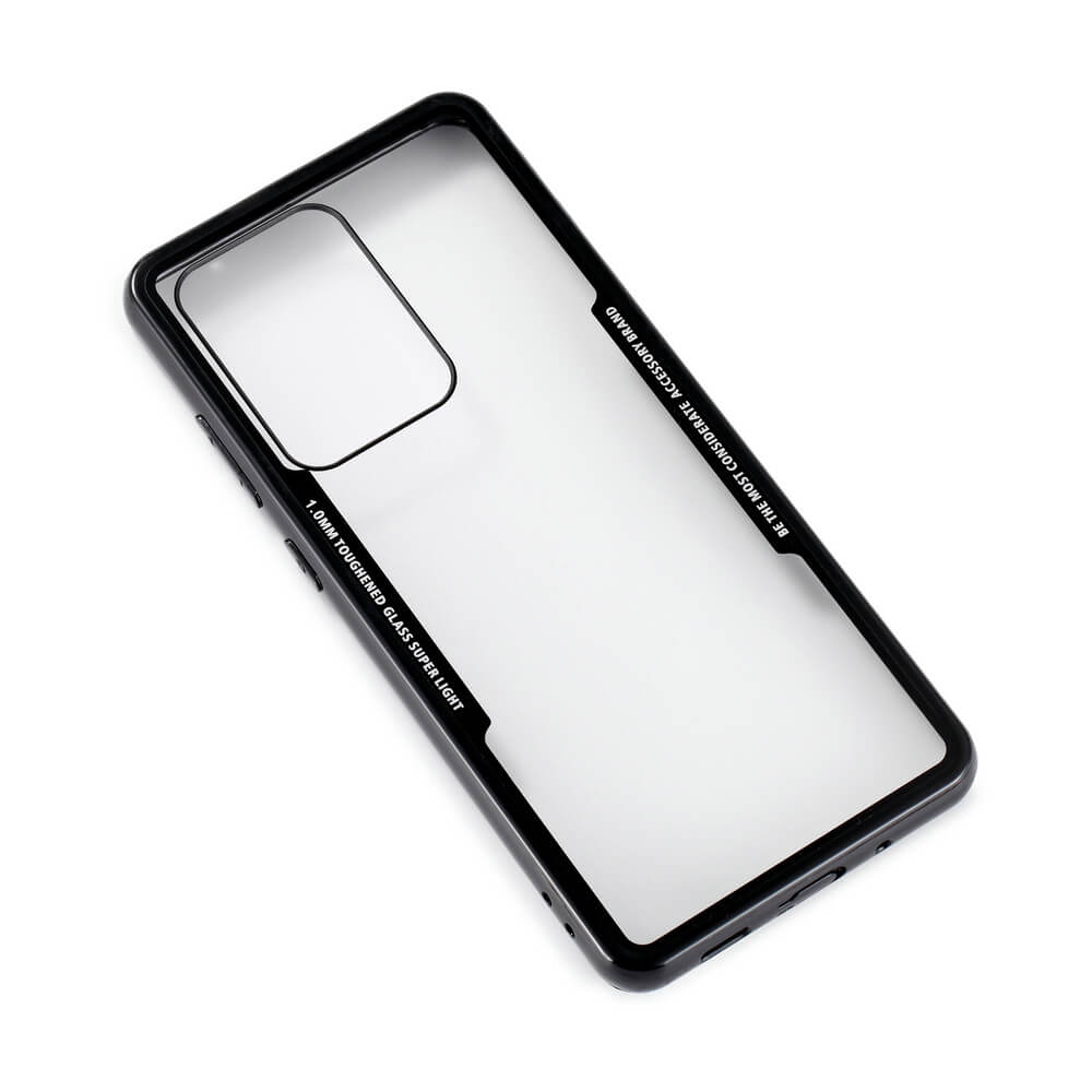 GEAR Samsung Galaxy S20 Ultra Mobilskal Hrdat Glas Svart